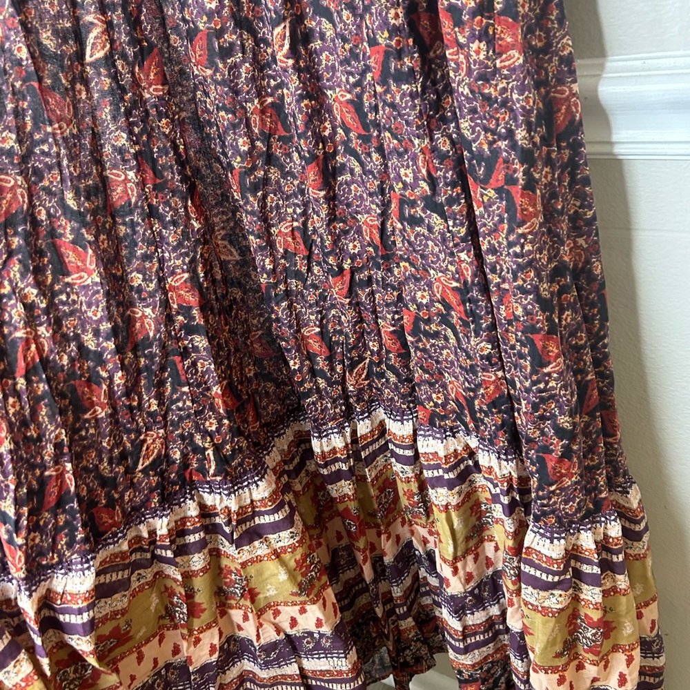 COPY - Free People Tangier Babydoll Floral Maxi large - Picture 6 of 12